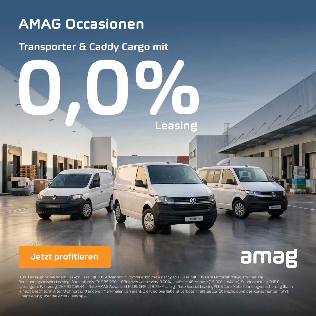 Offerta di leasing e abbonamento auto VW Nutzfahrzeuge Transporter